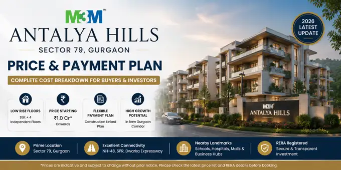 M3M-Antalya-Hills-price