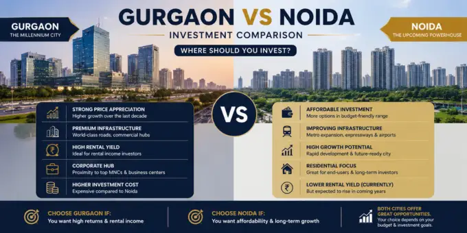 Gurgaon-vs-Noida