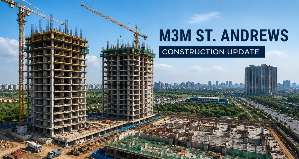 M3M-St-Andrews-Construction-Update