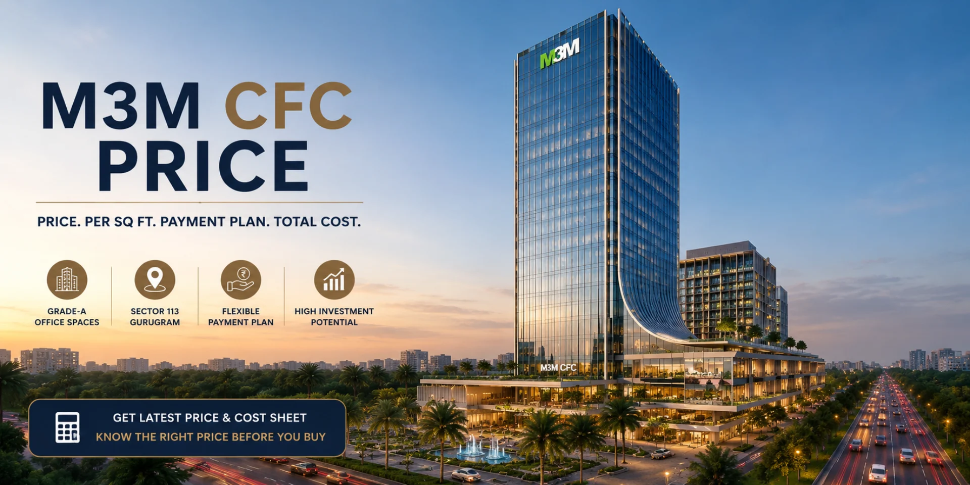 M3M-CFC-Price
