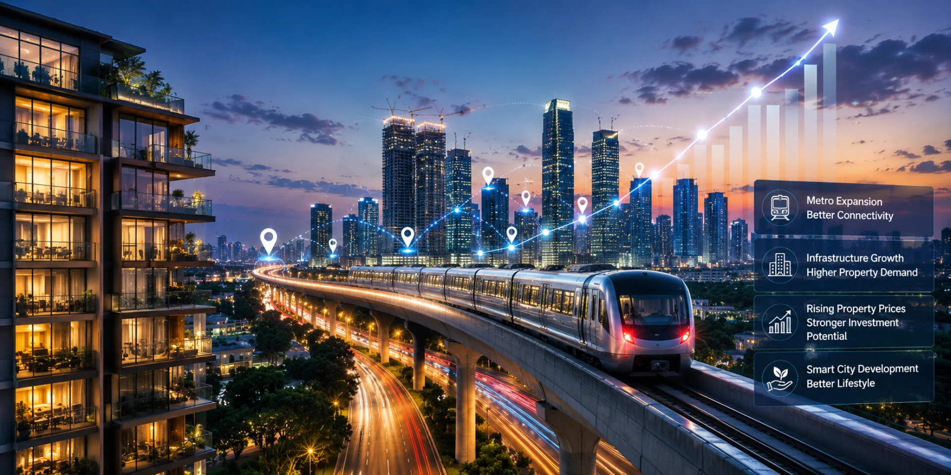 Metro-Expansion-Impact-on-Gurgaon-Property-Prices