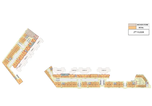 M3M Capital 2nd Floor Plan